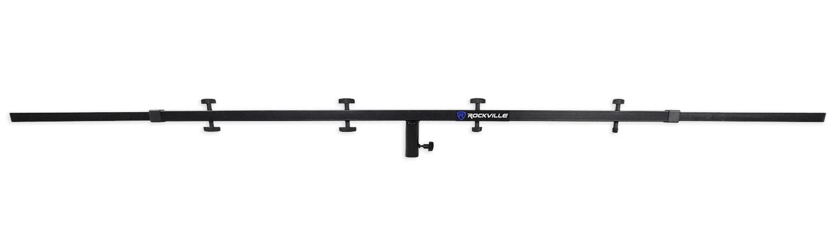 Black Heavy Duty Tripod Pole-Mount Stand with Lighting Cross Bar Q426