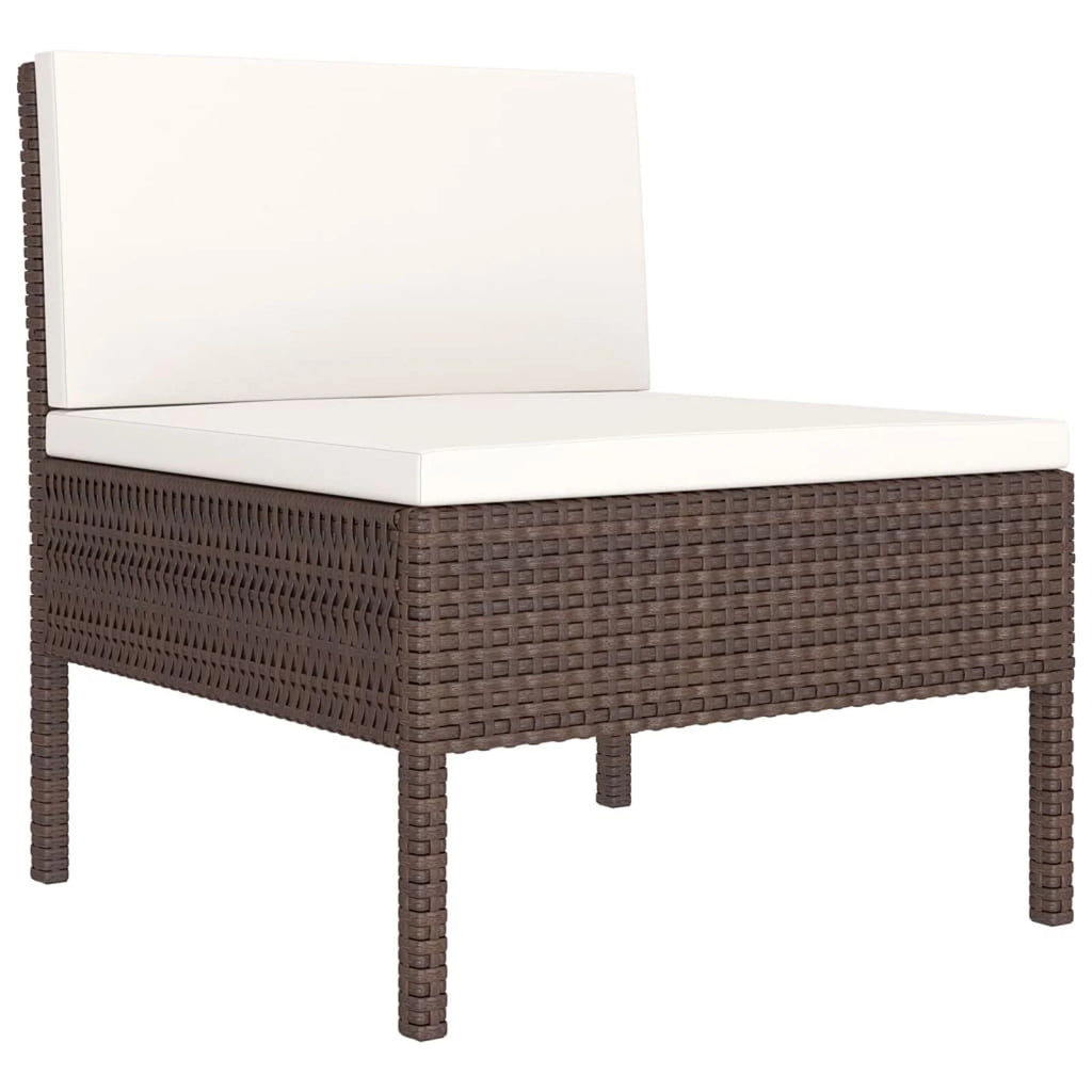 12 Piece Poly Rattan Sectional Outdoor Furniture Set R93489