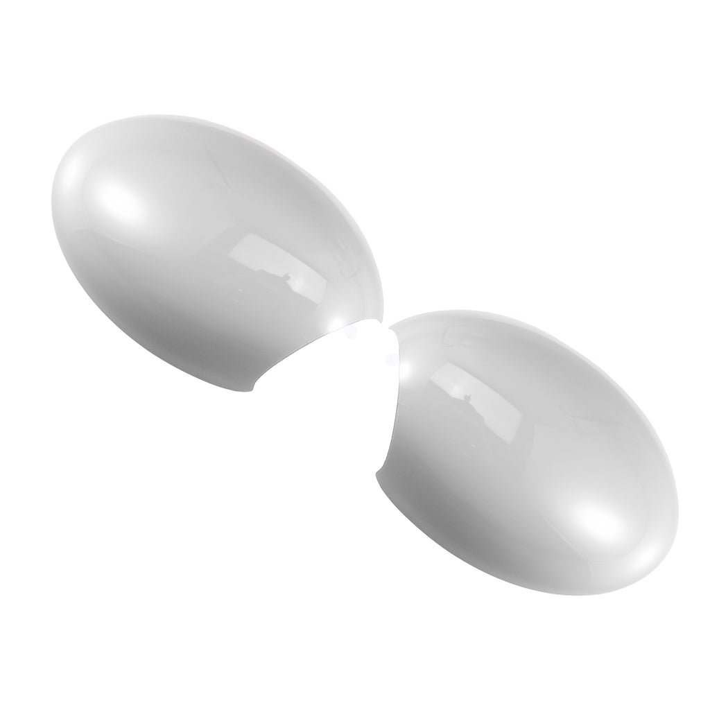 White Rearview Mirror Cover for Mini Cooper S F723