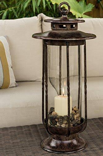 Decorative Hurricane Candle Lantern Holder (Small) U33985