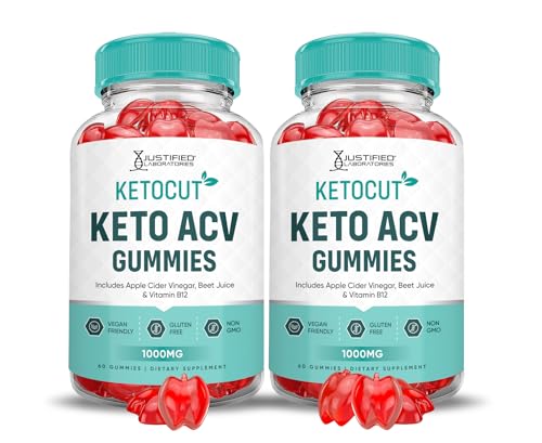 Keto ACV Gummies 1000MG Apple Cider Vinegar with Pomegranate Beet Juice Powder B12 Vegan Non GMO 60 Gummies E28091