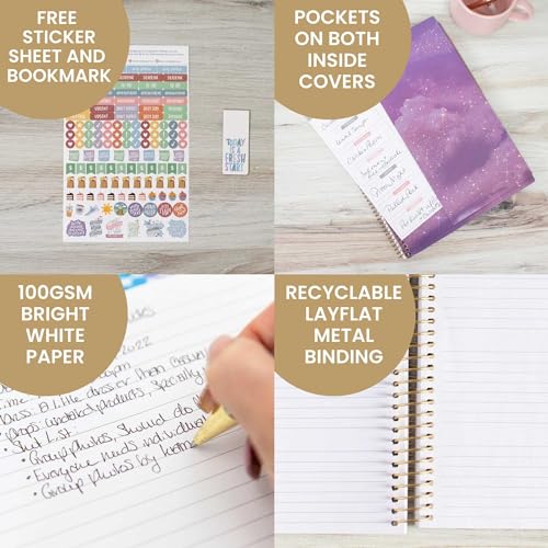8.5" x 11" Academic Year Day Planner (July 2024 - July 2025) C622