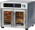 26 QT Extra Large Air Fryer Convection Toaster Oven with French Doors Stainless Steel S282717