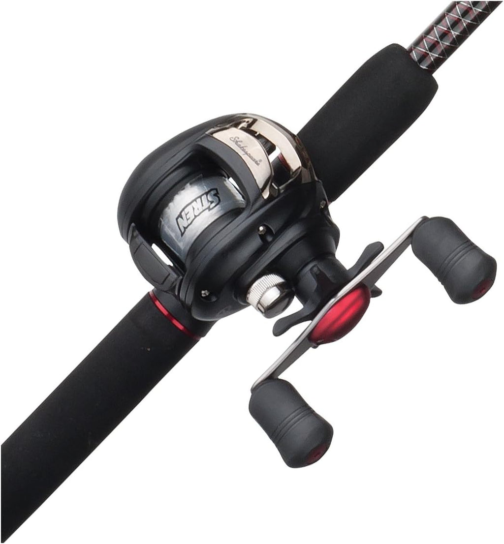 Low Profile Baitcast Reel and Fishing Rod Combo W1511