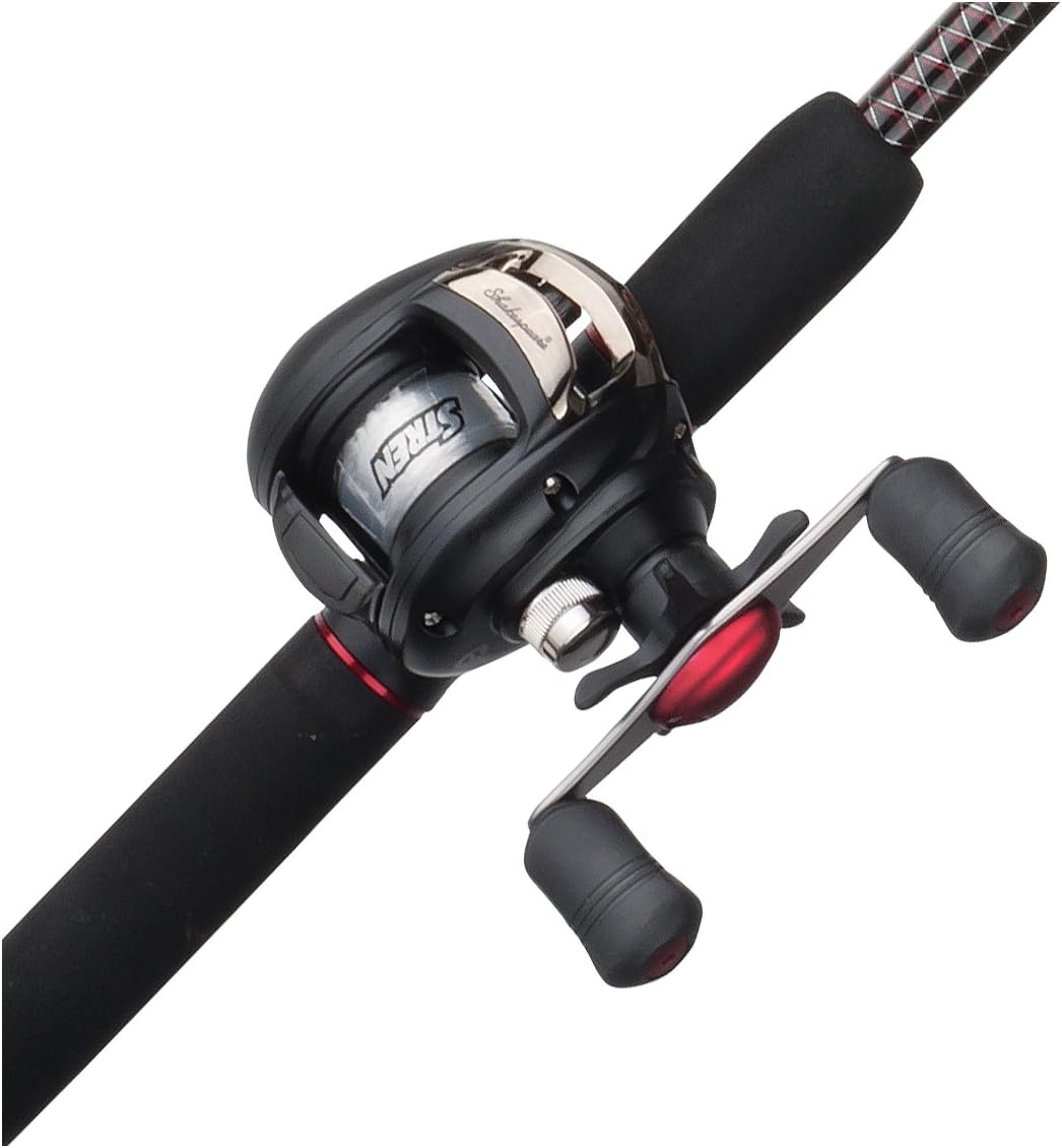 Low Profile Baitcast Reel and Fishing Rod Combo W1511