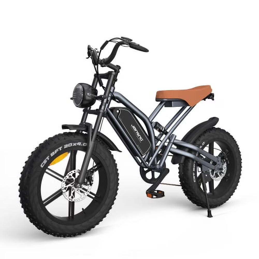 Electric Bike 20" x 4.0 with 750W Brushless Motor 48V 14Ah Removable Battery H71749