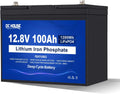 12V 100AH LiFePO4 Lithium Battery with 100A BMS I146