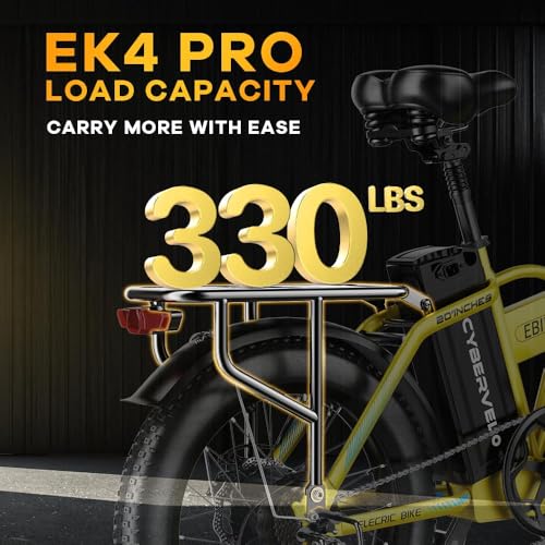 20" Fat Tire 1000W Folding Electric Bike with 48V Removable Battery V370505