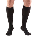 Knee-High Closed Toe Stockings, 20-30 mmHg, XL, Black J38535