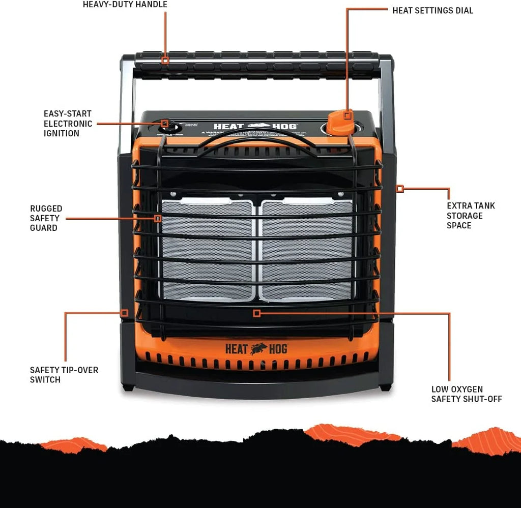 18000 BTU LP Portable Heater W649