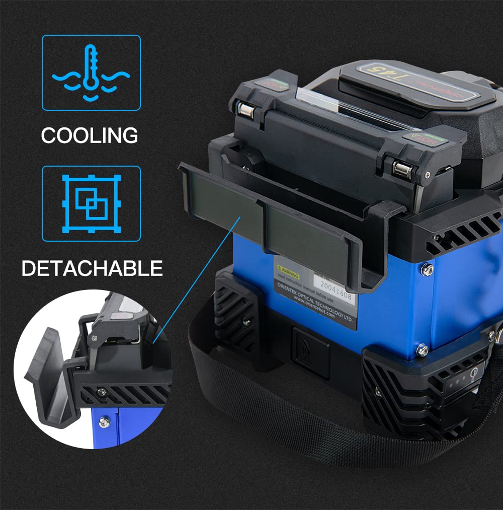 Optical Fiber Fusion Splicer Core Alignment Splicing Machine with Fiber Cleaver N72245