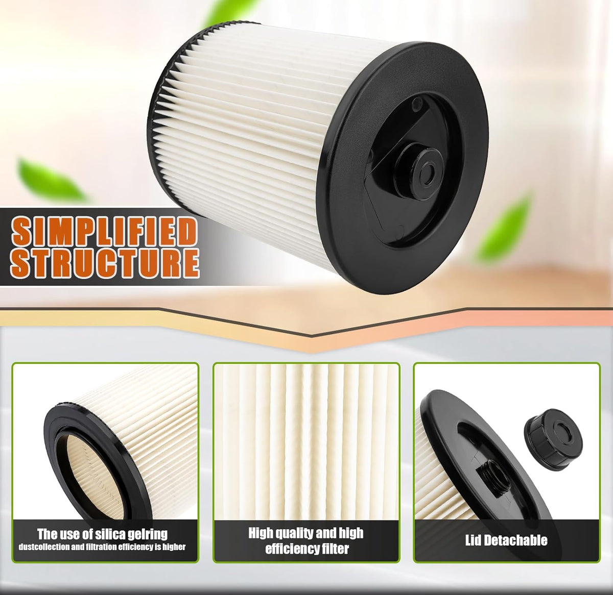 Filter for 16 Gallon Shop Vac W91047