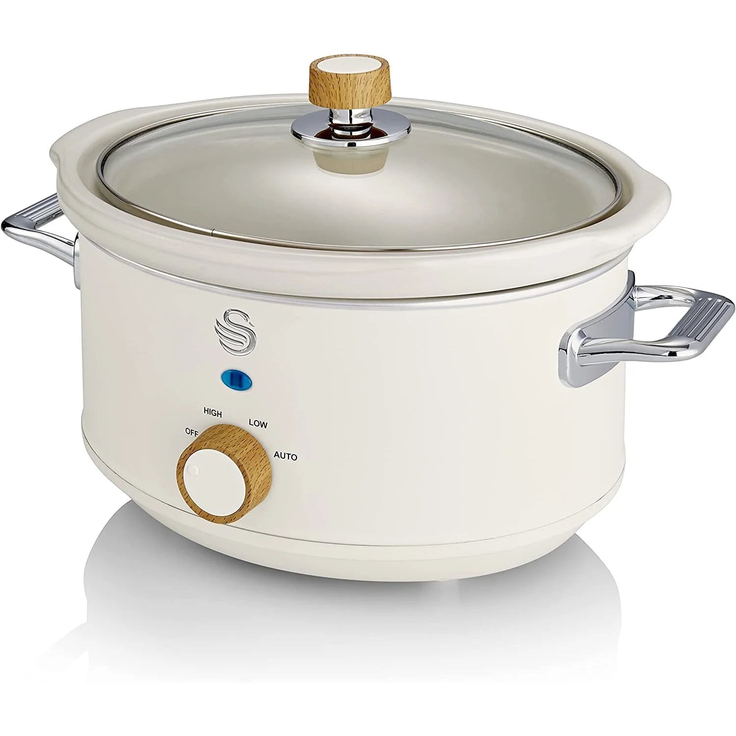 3.7 qt White Slow Cooker J7959