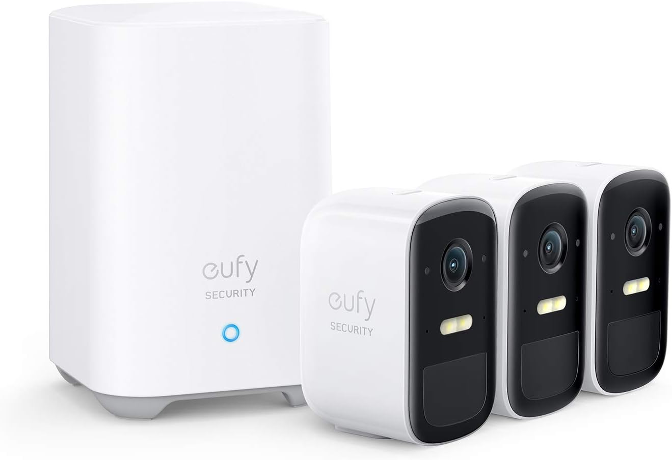 Wireless Home Security Camera System, 3-Cam Kit, HD 1080p O42248