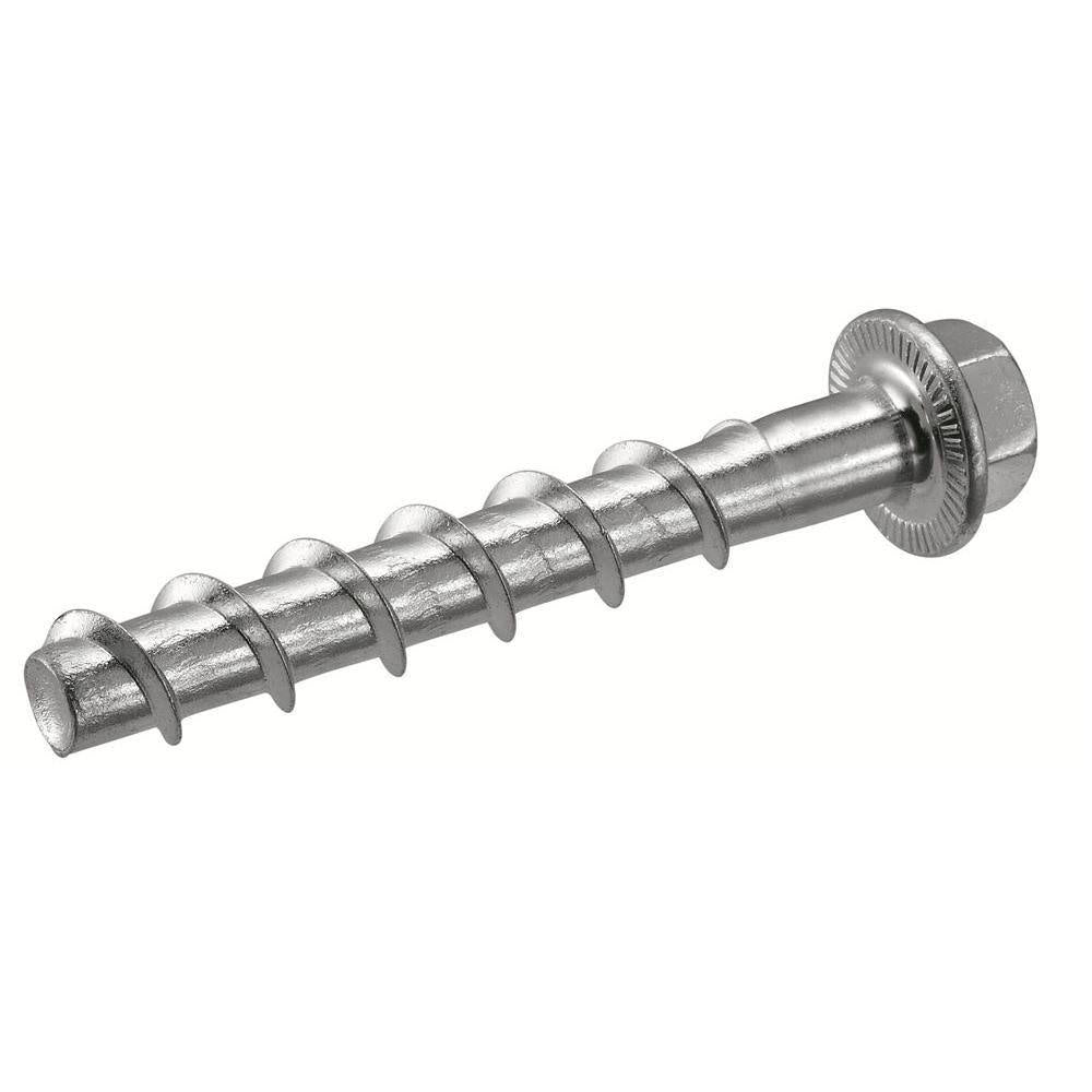 1/2 in. x 3 in. Concrete and Masonry Screw Anchor (30-Piece) E112