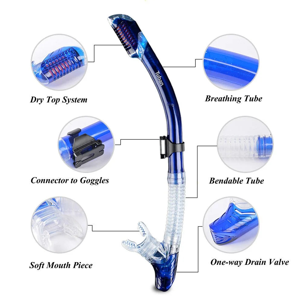 Myopia Snorkel Set Scuba Mask R3142