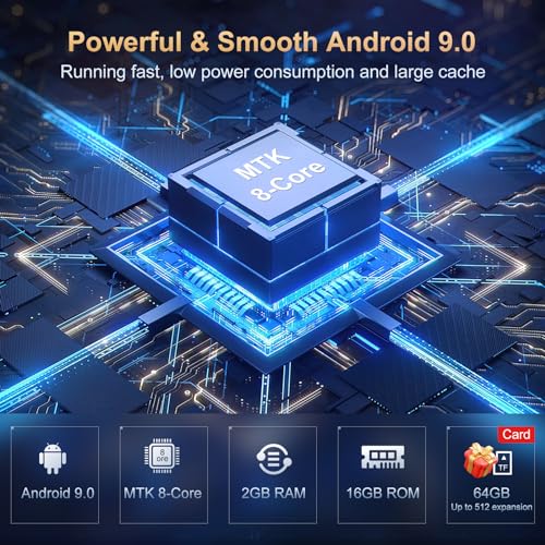 80GB MP3 Player with Bluetooth and WiFi, 4.0" IPS Touch Screen Android Player (Black) T77822