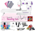 Mini Sewing Machine, Adjustable 2-Speed 2-Thread Portable Electric Sewing Machine with Foot Pedal C993