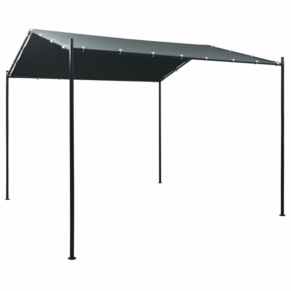 Steel Frame Sun Shade Canopy 9.8ft X 9.8ft Waterproof P9126