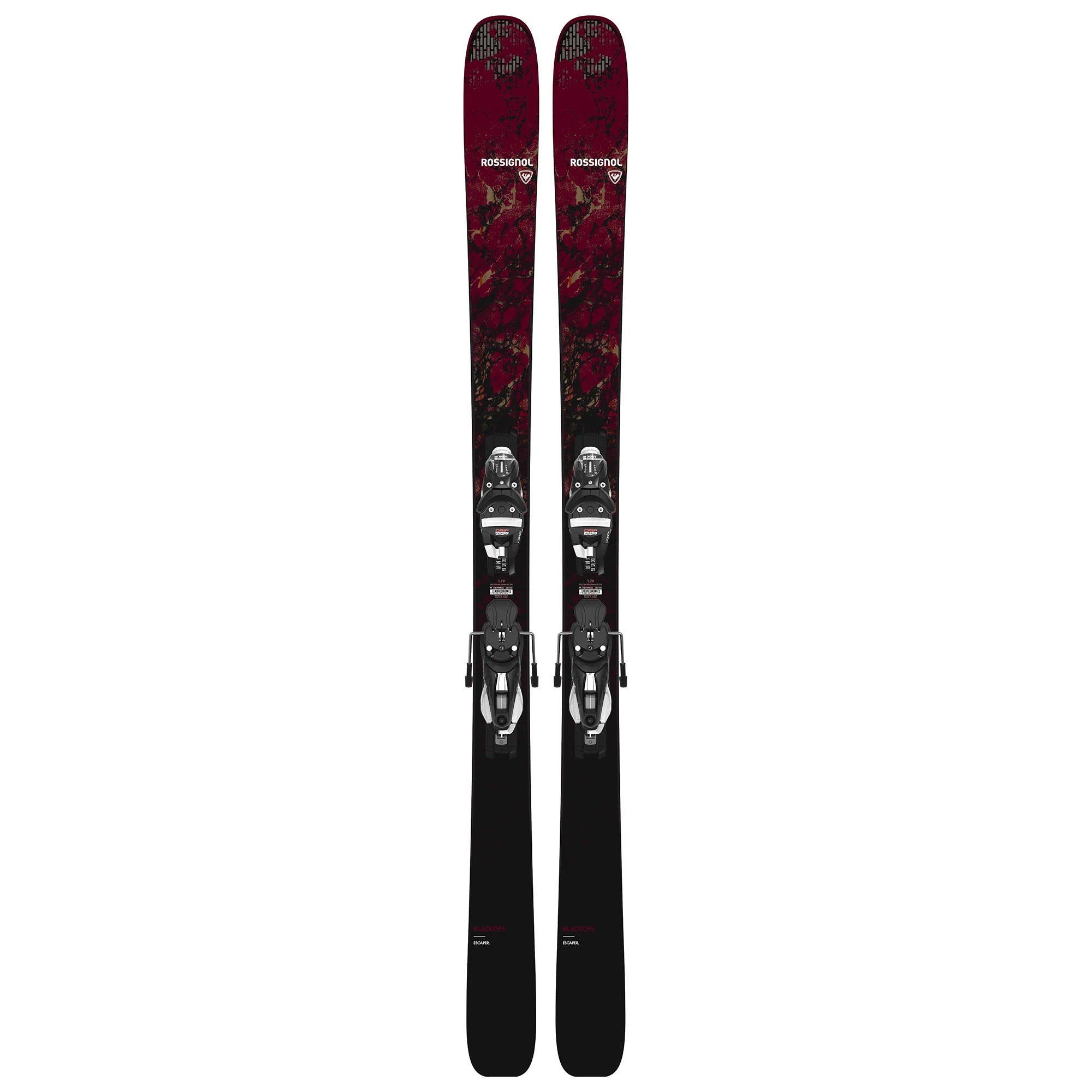 Red Skis with Bindings Z659981