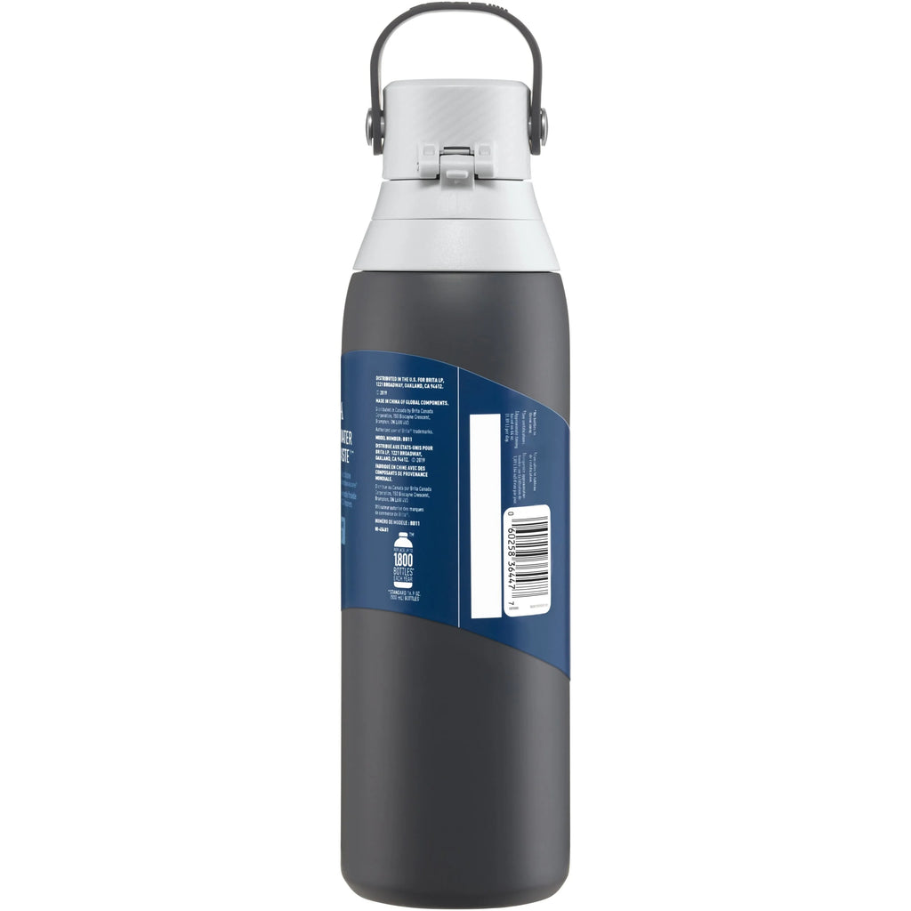 20 oz Stainless Steel Insulated Water Bottle with Straw W74875