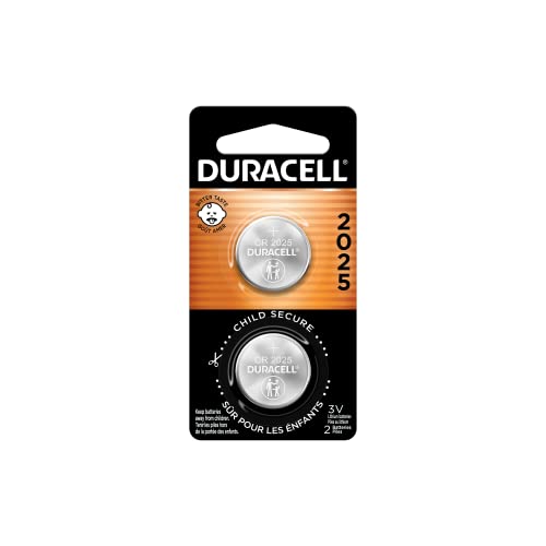 CR2025 3V Lithium Coin Battery, 2 Count Pack Y977