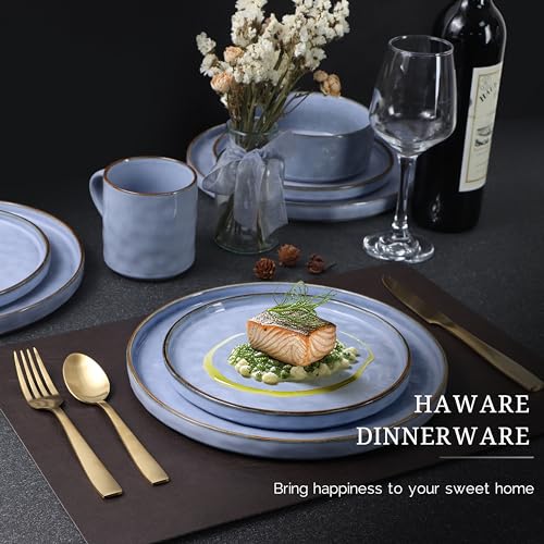 16-Piece Stoneware Ceramic Dinnerware Set N789