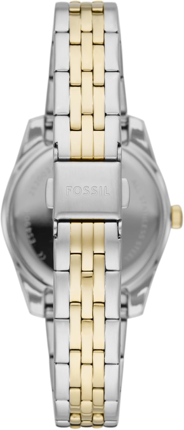 Gold Silver Stainless Steel Quartz Watch S2246