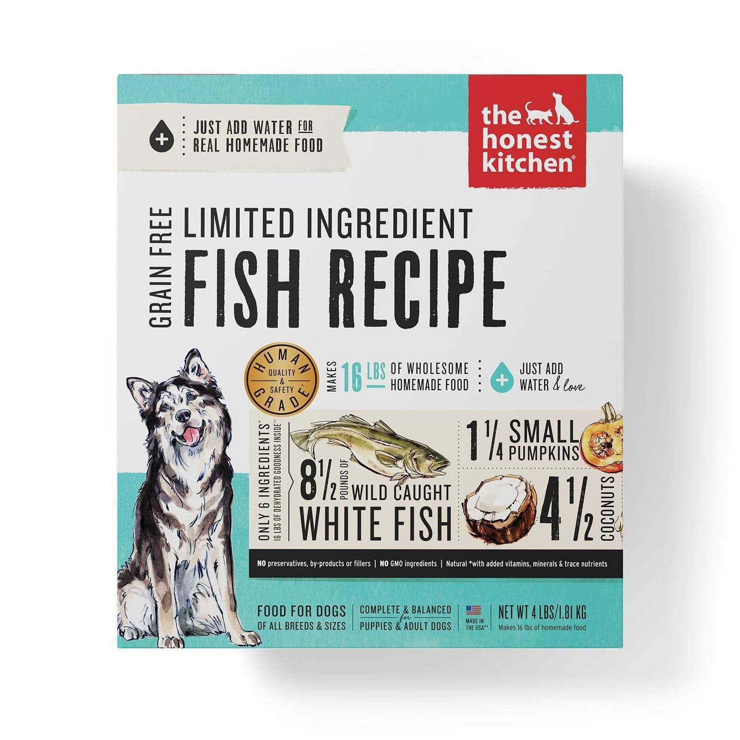 Dehydrated Limited Ingredient Fish Dog Food A8300