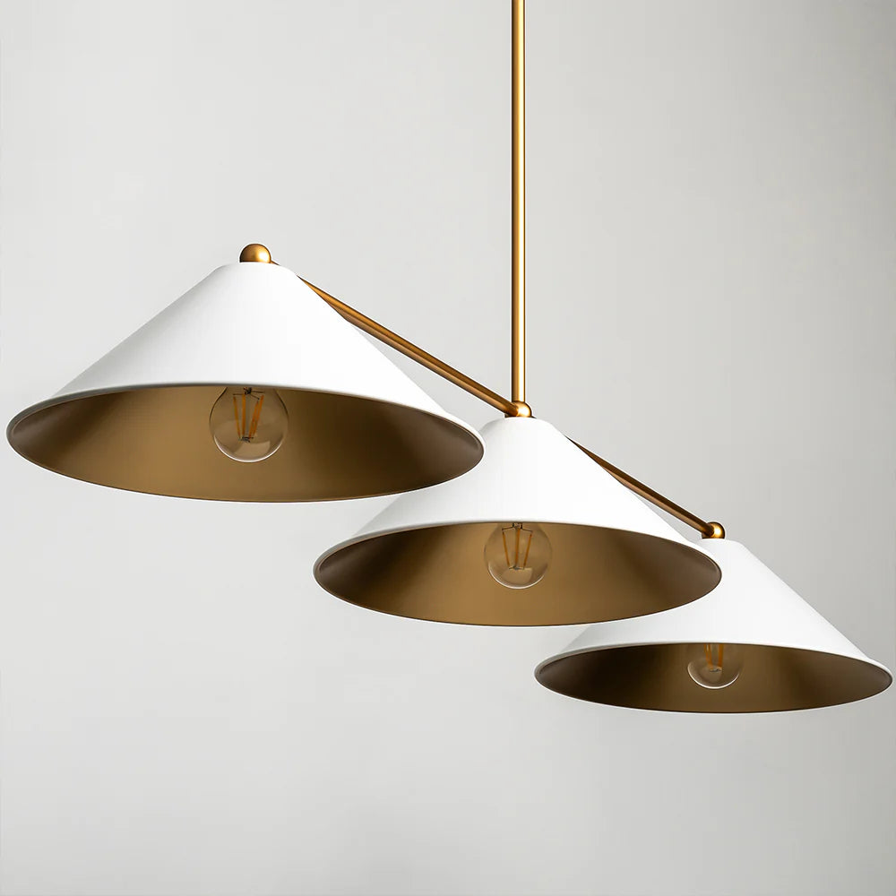 3-Light Industrial Linear Pendant A33769