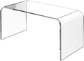 Acrylic Coffee Table with Waterfall Edges A79356