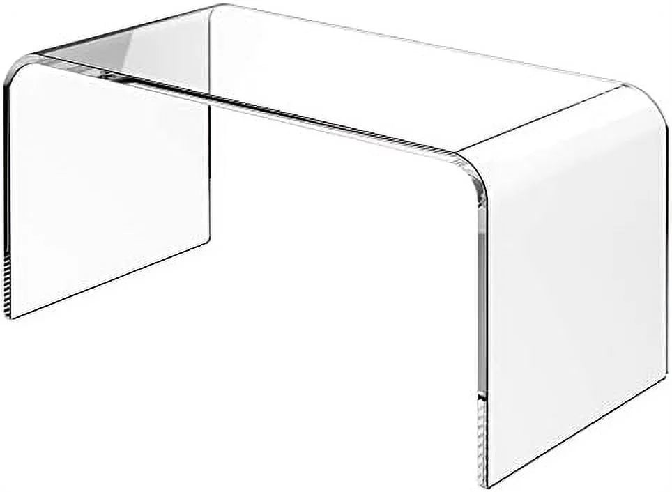 Acrylic Coffee Table with Waterfall Edges A79356