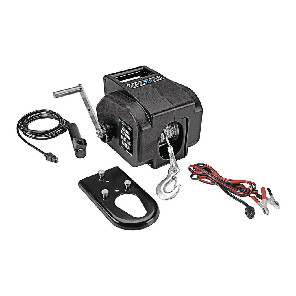 2000 lb. Marine Electric Winch F5752