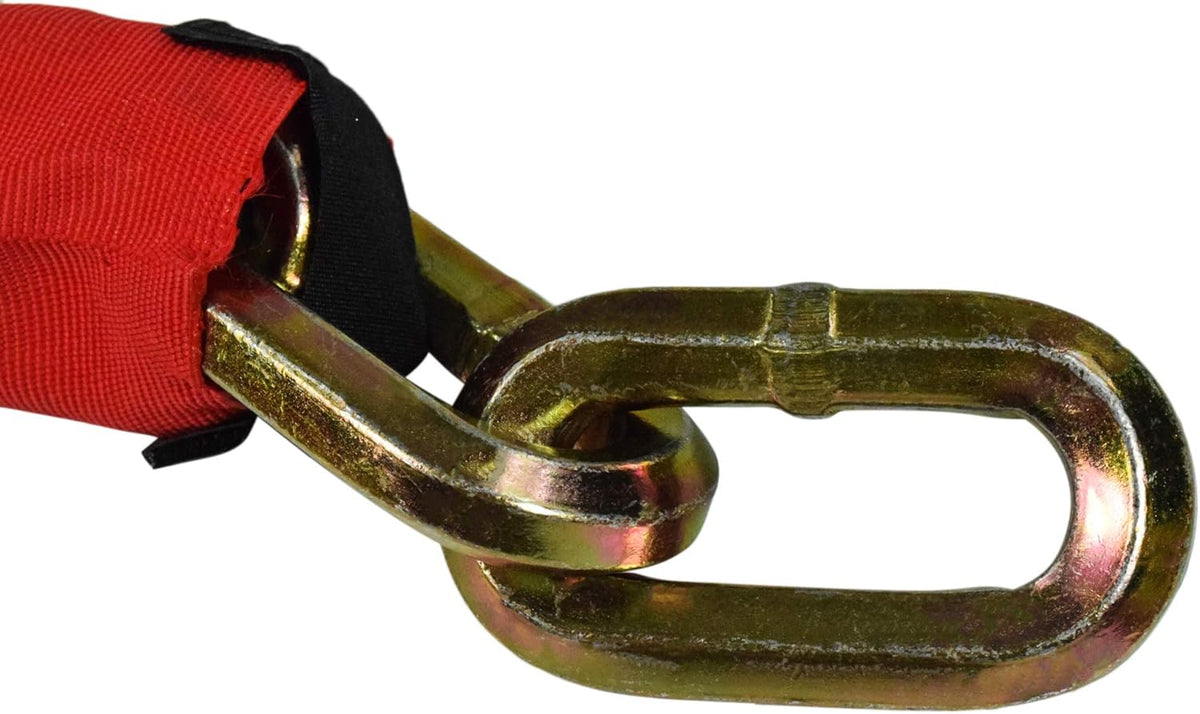 Red 14mm Chain and 15mm Disc Lock V716440
