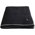 Charcoal 100% Wool Blanket Twin Size C468