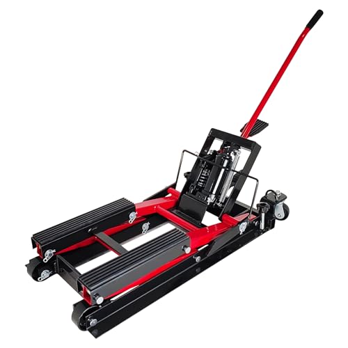 1500 LBS Hydraulic Motorcycle Lift Jack with Wheels T99883