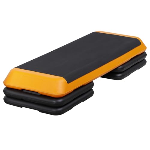 Adjustable Aerobic Step Platform with 4 Stackable Risers T764