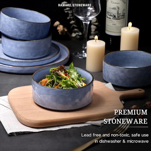16-Piece Stoneware Ceramic Dinnerware Set N789