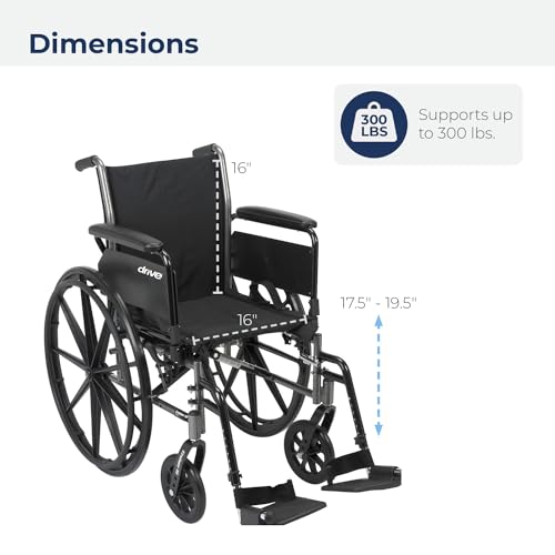 Light Weight Wheelchair with Flip Back Removable Arms, Swing Away Footrests, 20'' Seat W5963