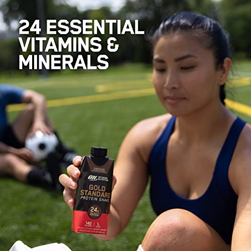 24g Protein Chocolate Ready to Drink Protein Shake, 11 Fl Oz, 12 Count J448