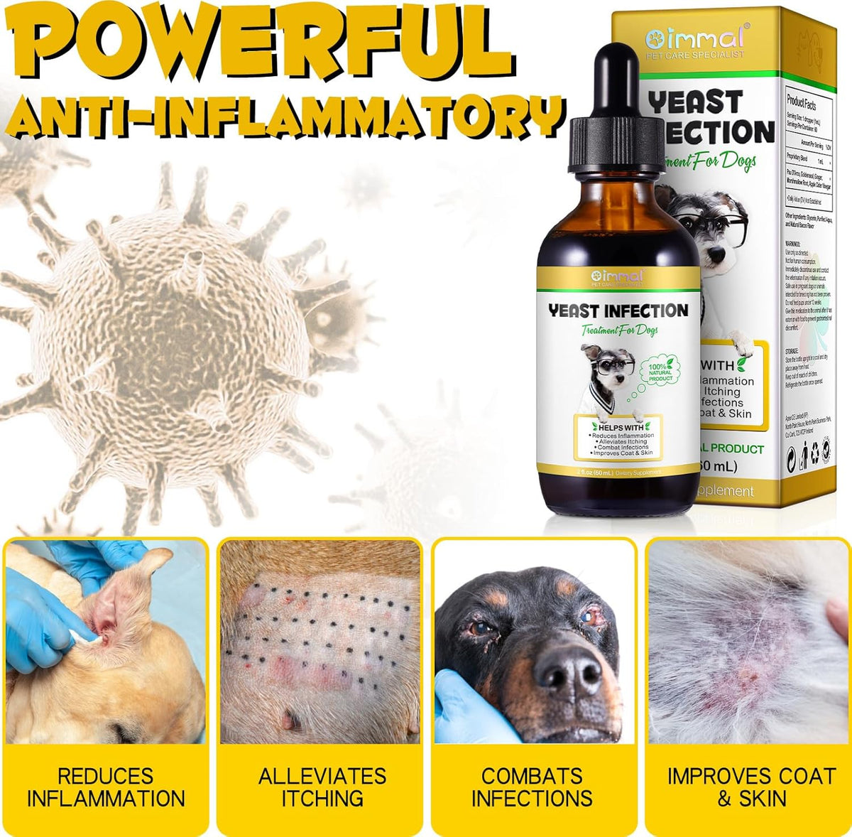 Dog Yeast Infection Treatment Y2673