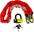 Red 14mm Chain and 15mm Disc Lock V716440