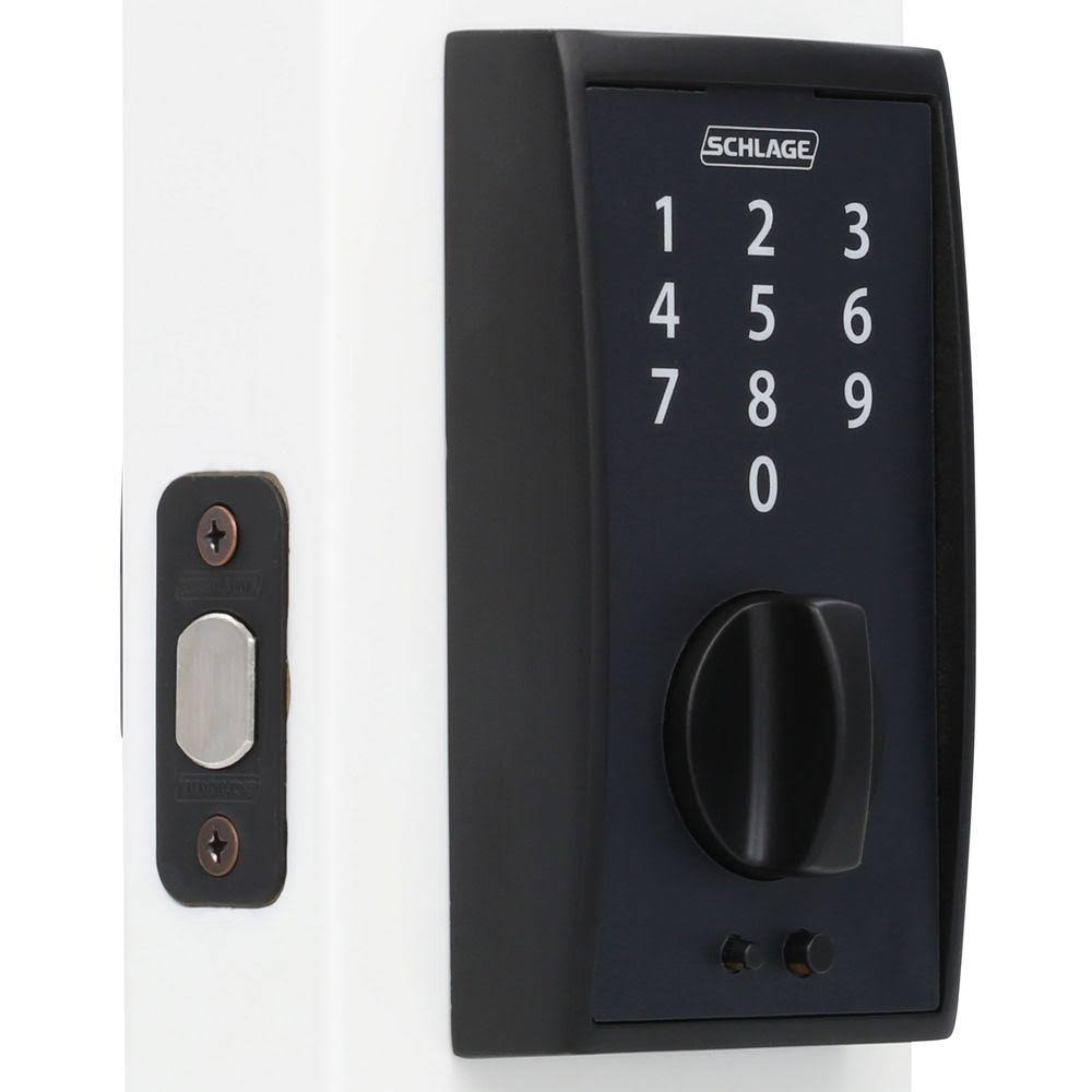 Matte Black Deadbolt Z2861