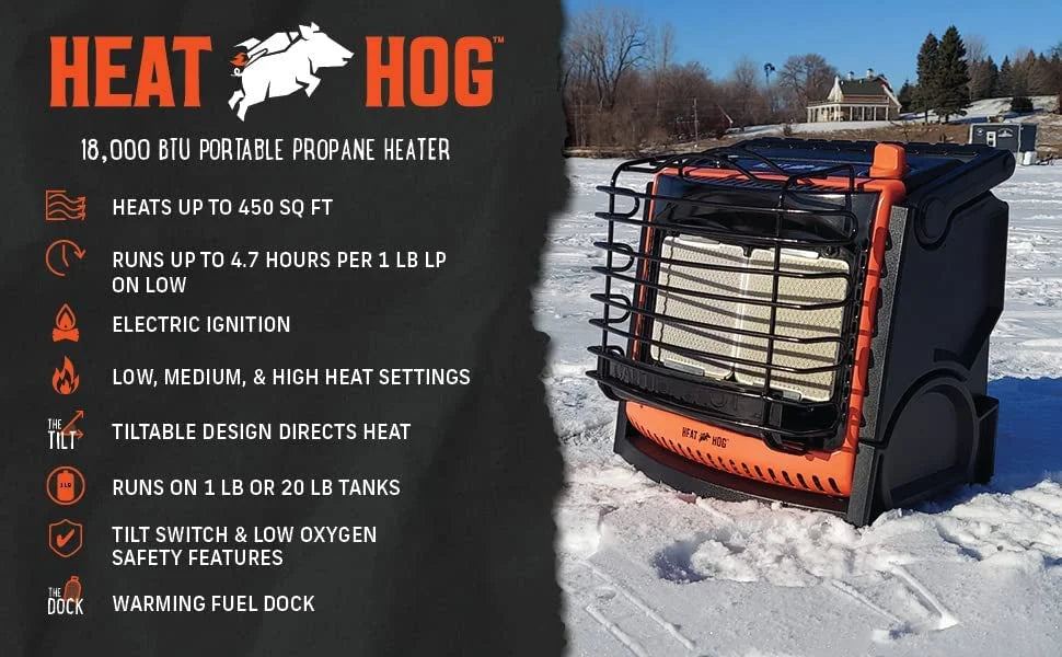 18000 BTU LP Portable Heater W649