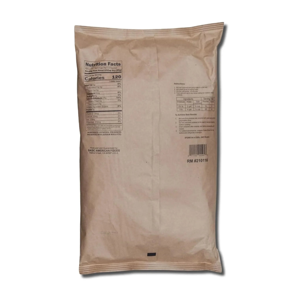 Dehydrated Potato Slices 5 Pound Bulk Bag B78365