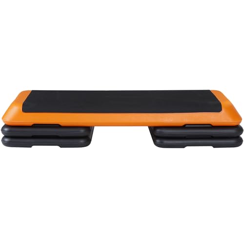 Adjustable Aerobic Step Platform with 4 Stackable Risers T764