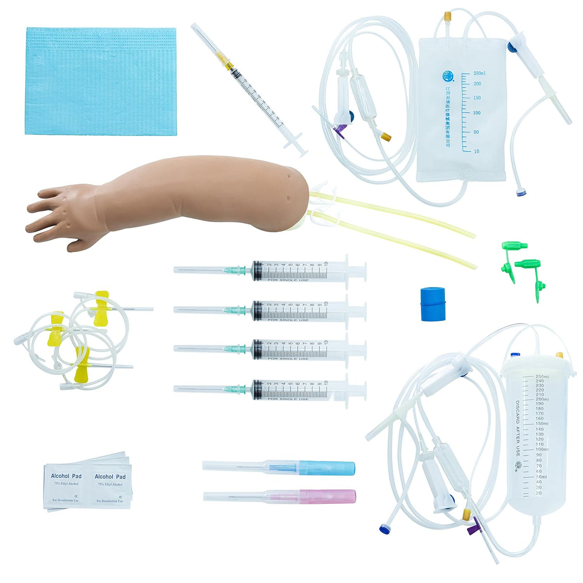 Pediatric IV and Phlebotomy Practice Kit (Light Skin Tone) Pack of 2 C916384