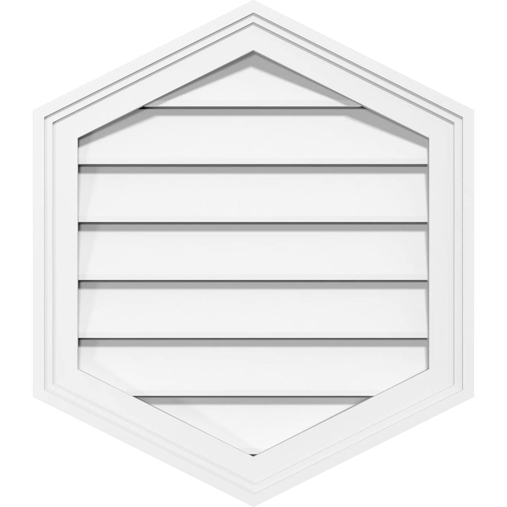 32x22W x 36x22H PVC Gable Vent X668