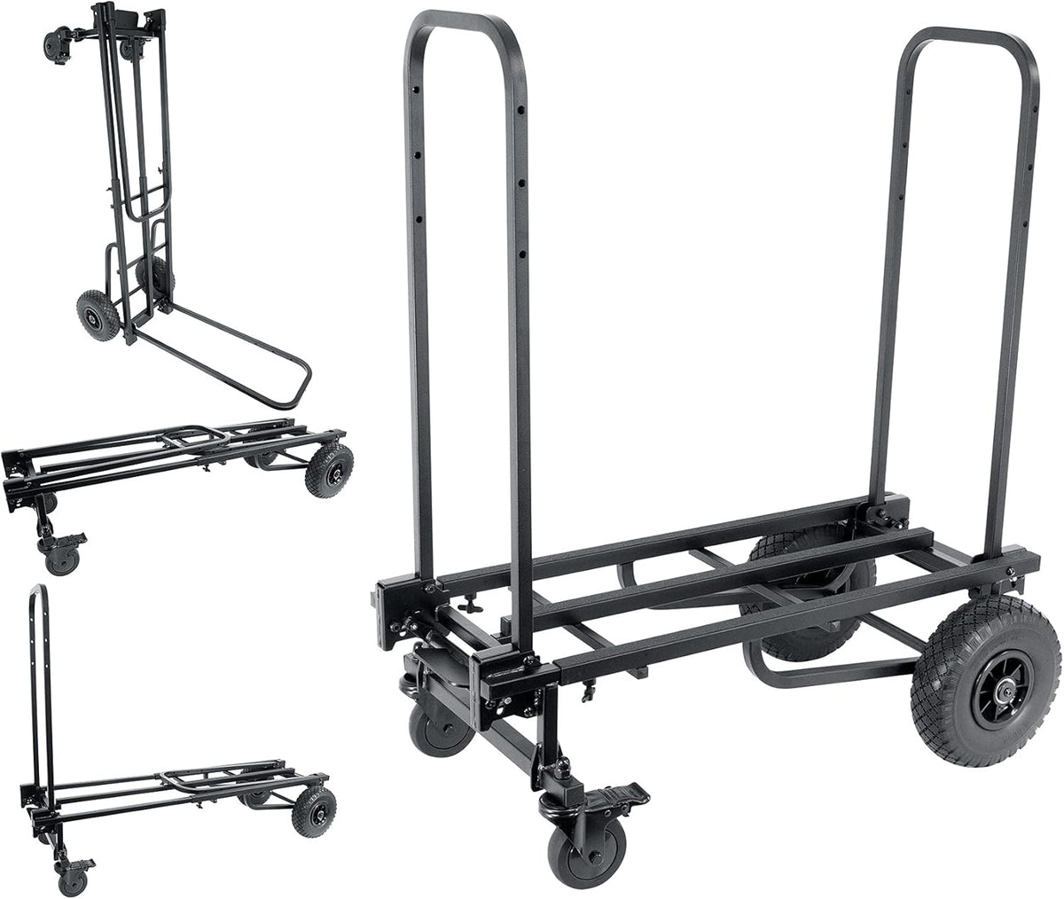 Rock Cart Pro DJ Equipment Transport Roller Car 700 LB Capacity H581