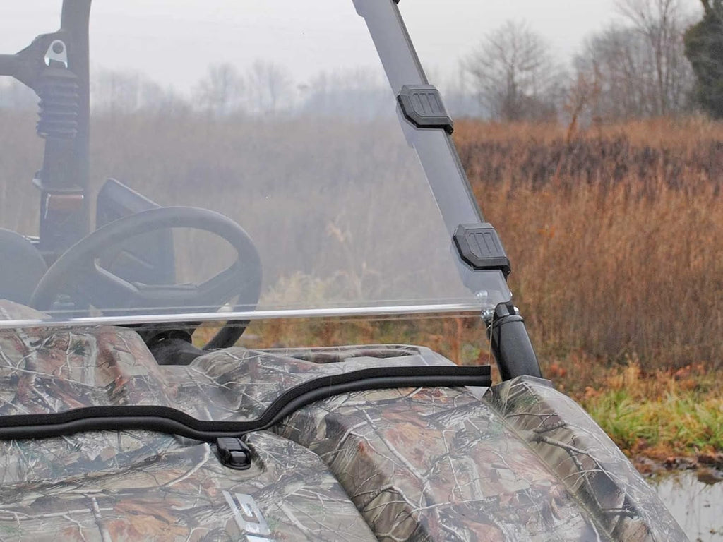 Heavy-Duty Full Windshield, 1/4" Thick Clear Polycarbonate U10922